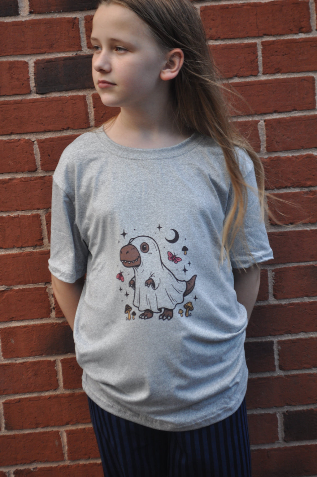 Ghost Dinosaur T-shirt