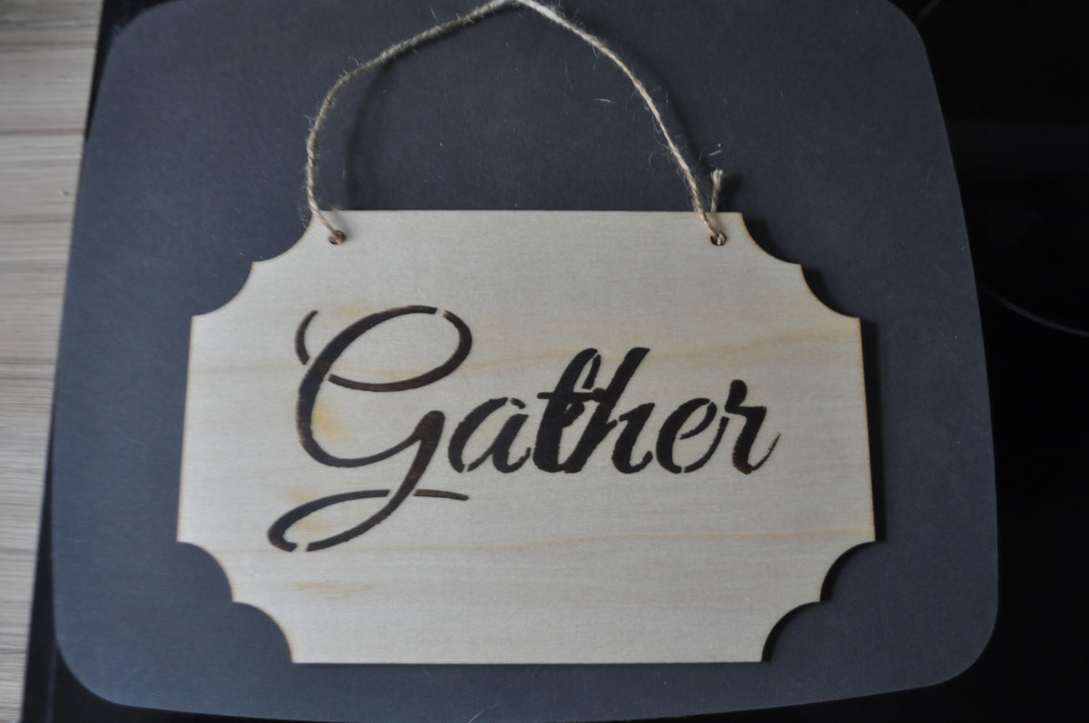 Decorative wooden Signs