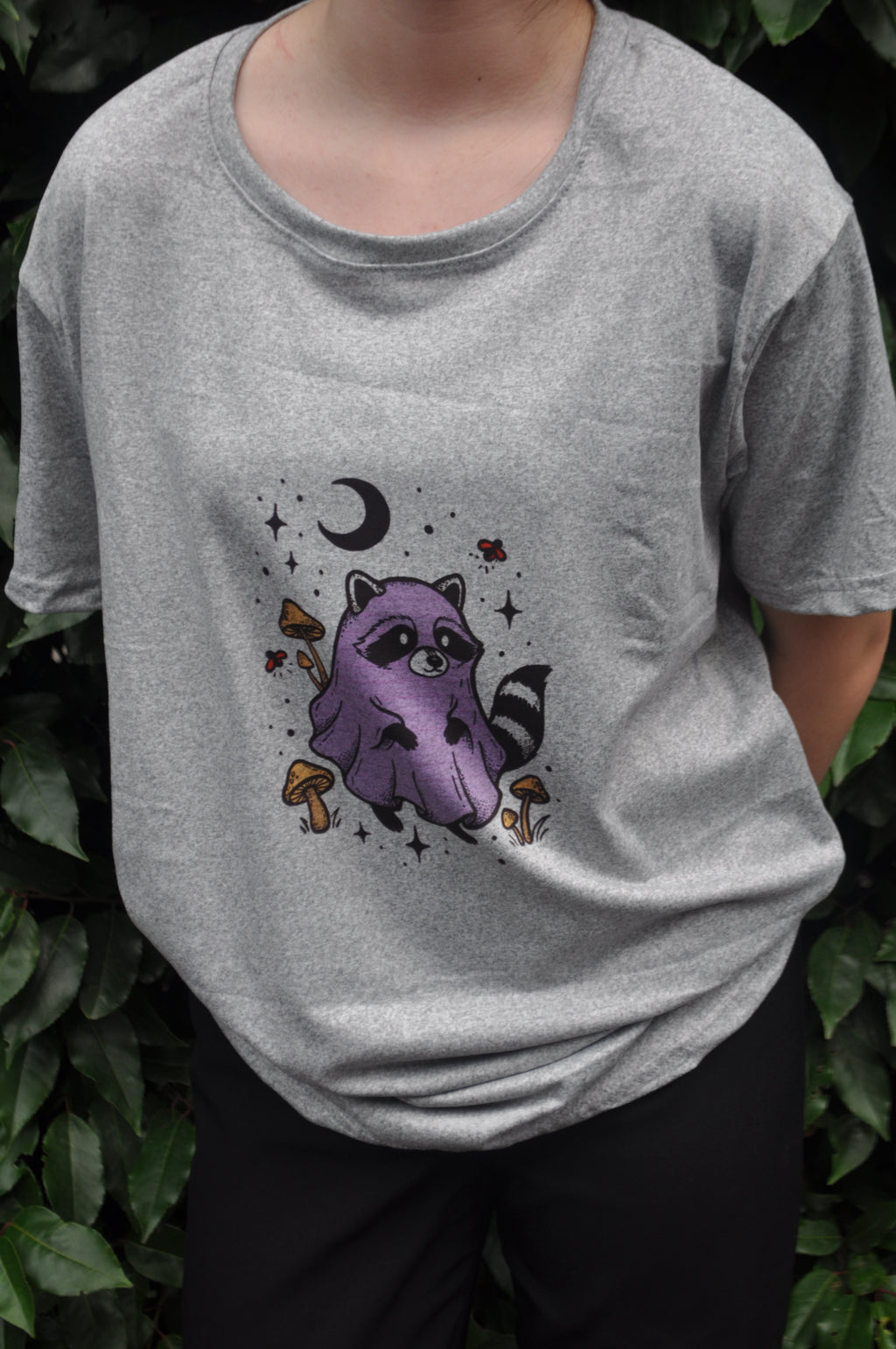 Ghost Racoon T-shirt