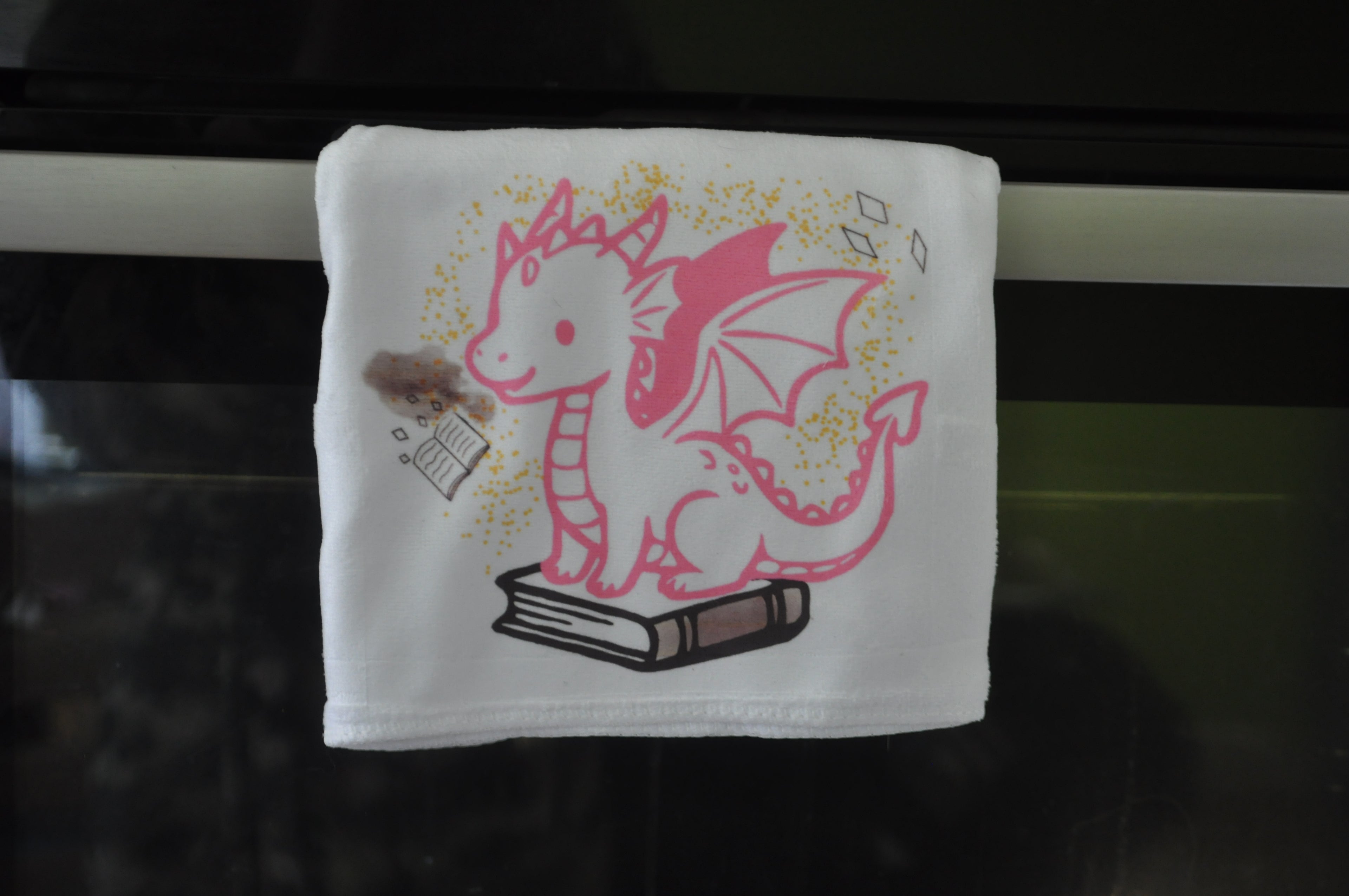 Book Dragon Towel
