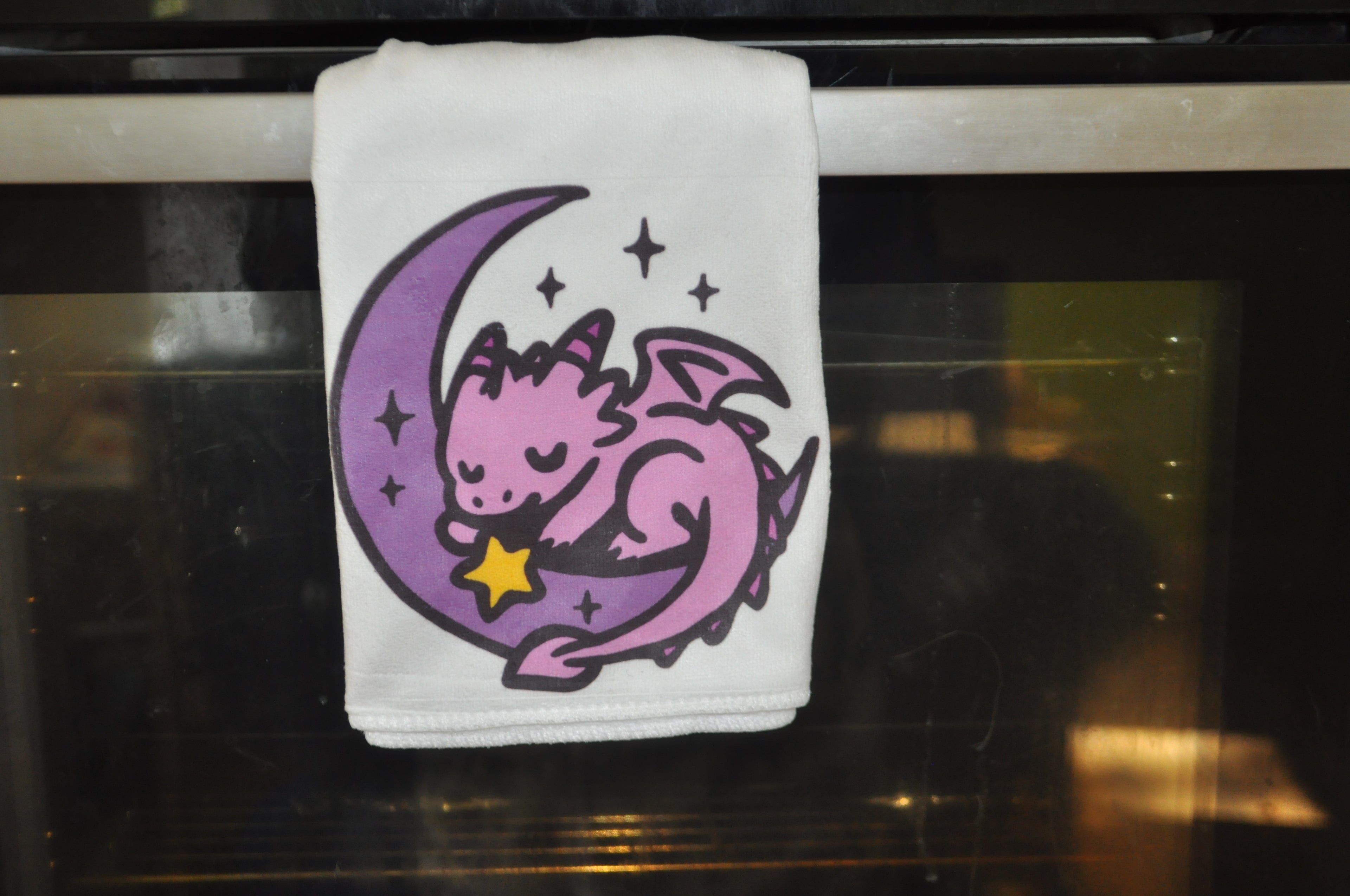 Moon Dragon Towel