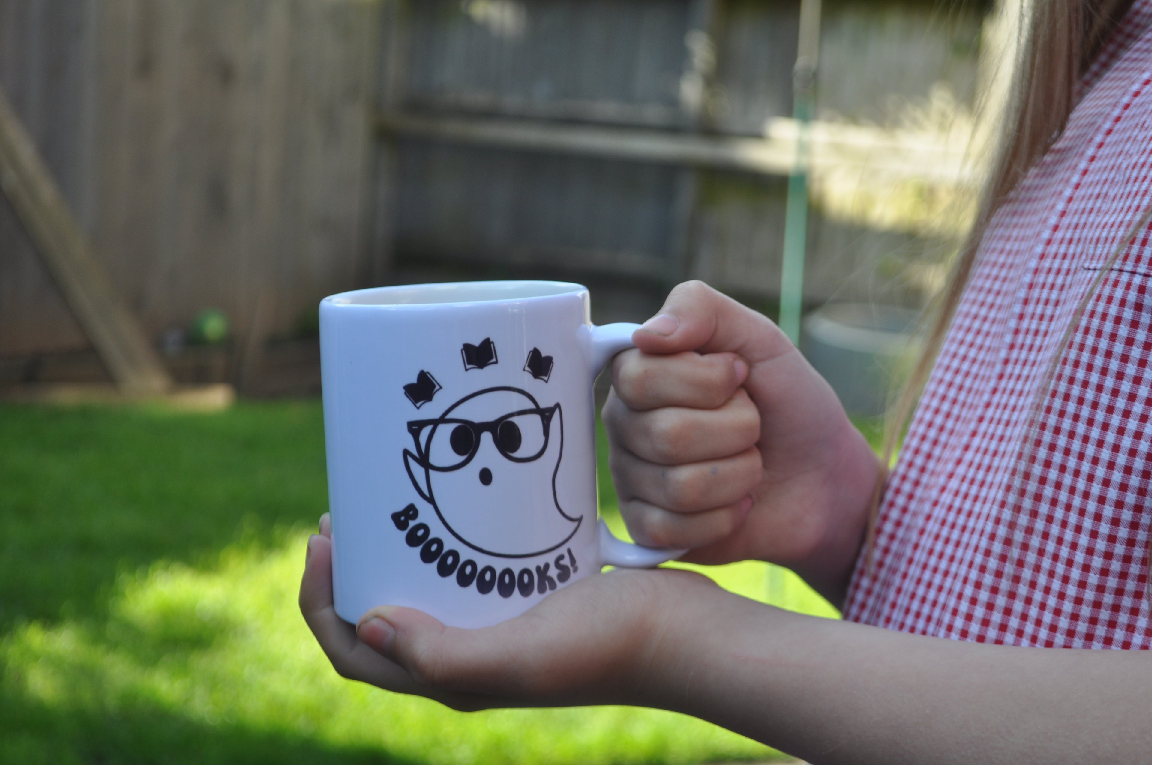 Book Ghost Mug