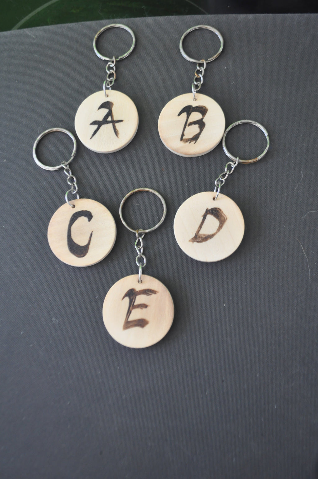 Letter Key Chains